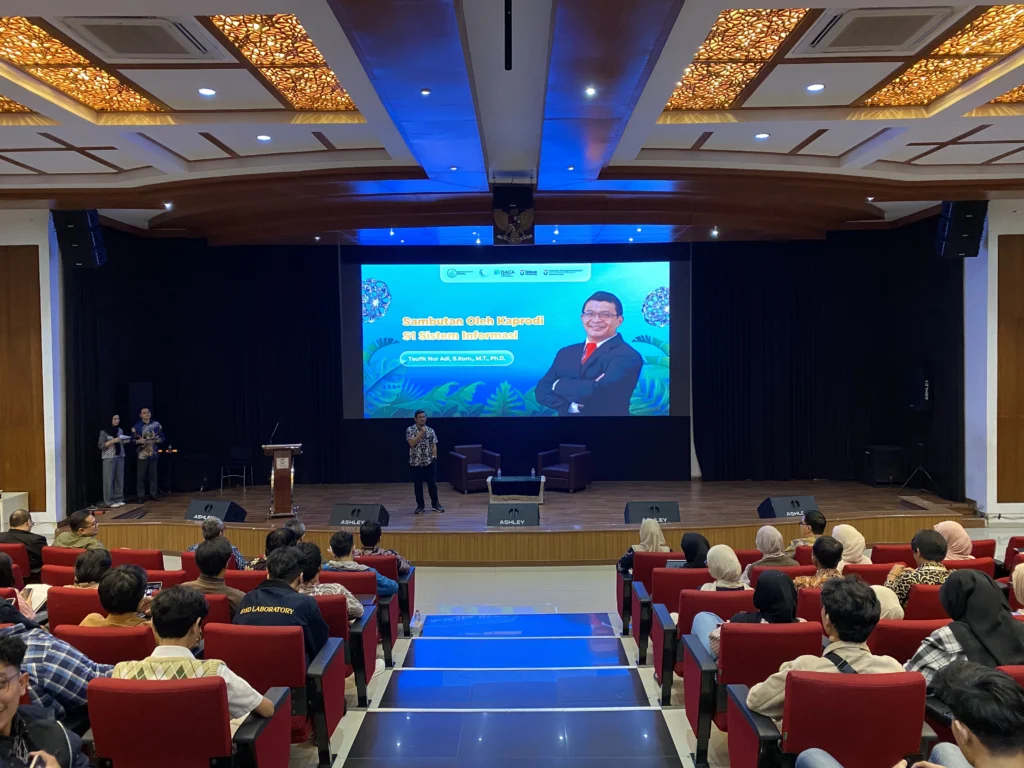 S1 Sistem Informasi Tel-U Hadirkan Presiden ISACA Indonesia Chapter