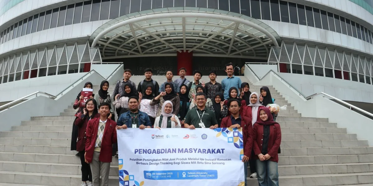 Pelatihan Peningkatan Nilai Jual Produk Melalui Ide Inovatif Kemasan Berbasis Design Thinking Bagi Siswa Madrasah Aliyah Ibnu Sina Soreang