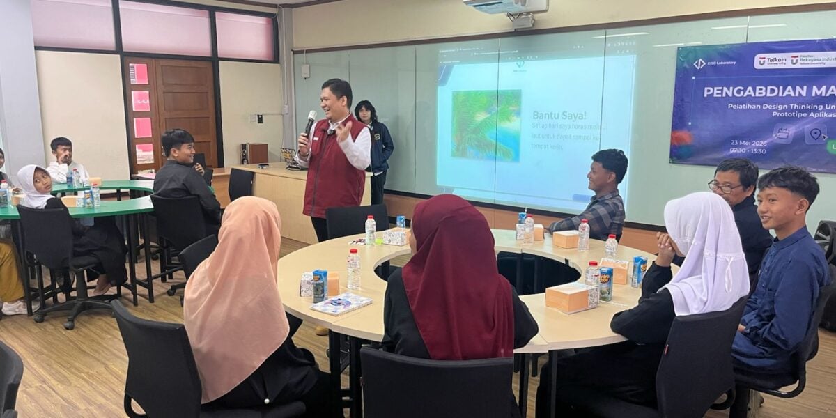 Dosen dan Mahasiswa S1 Sistem Informasi Telkom University Gelar Pelatihan Design Thinking bagi Panti Asuhan Tunas Melati